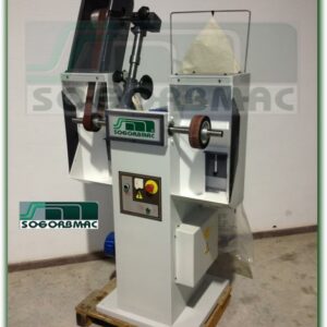 Máquina de Lijar Zapatos FERCA con Banda y Rodillo Lija